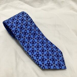 👔Brooks Brothers👔 Blue Patterned Men's Tie